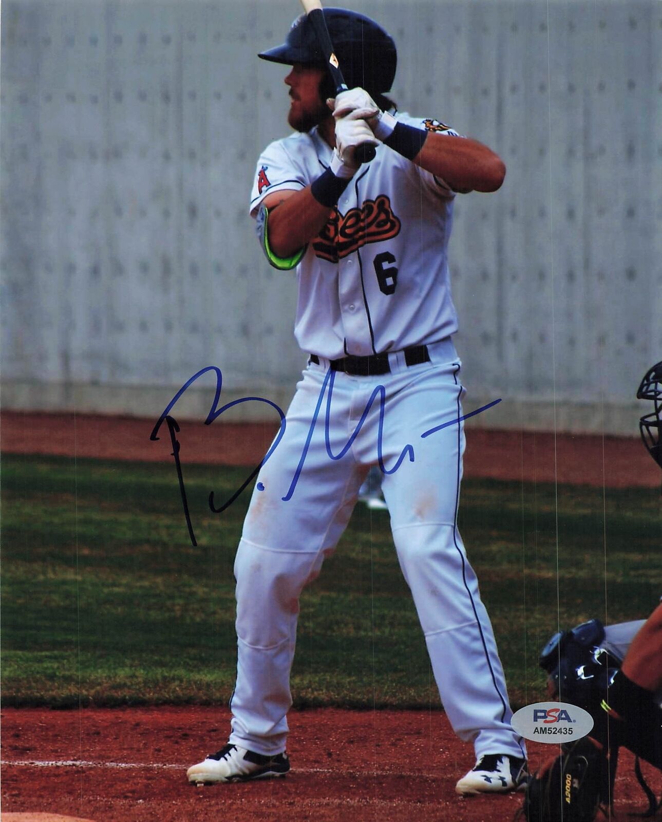 Brandon Marsh signed 8x10 photo PSA/DNA Philadelphia Phillies Autographed