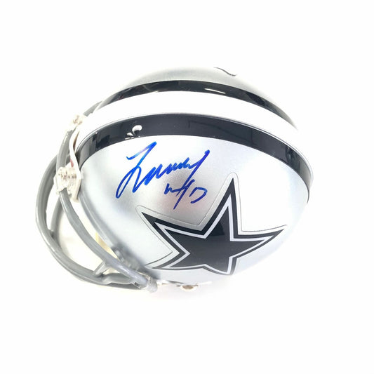 Lucky Whitehead signed mini helmet PSA/DNA Dallas Cowboys autographed