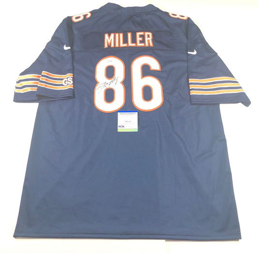Zach Miller Signed Jersey PSA/DNA Chicago Bears Autographed