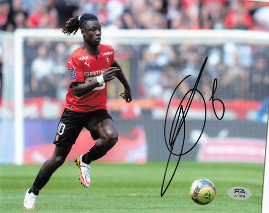 Eduardo Camavinga Signed 8x10 Photo PSA Soccer