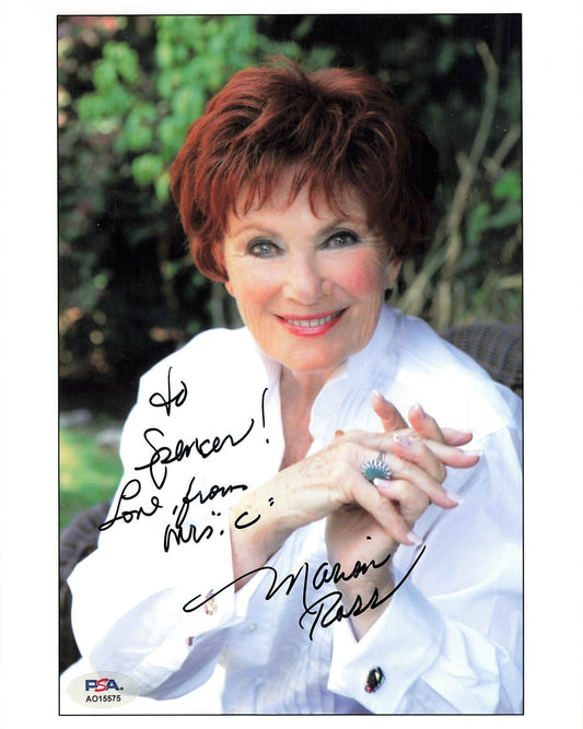 MARION ROSS signed 8x10 photo PSA/DNA Autographed Actress