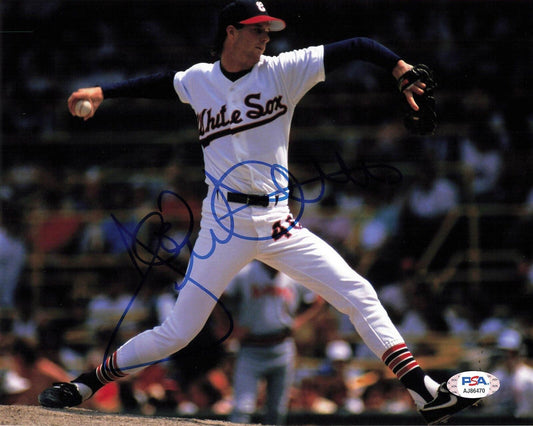 JACK McDOWELL signed 8x10 photo Chicago White Sox PSA/DNA Autographed