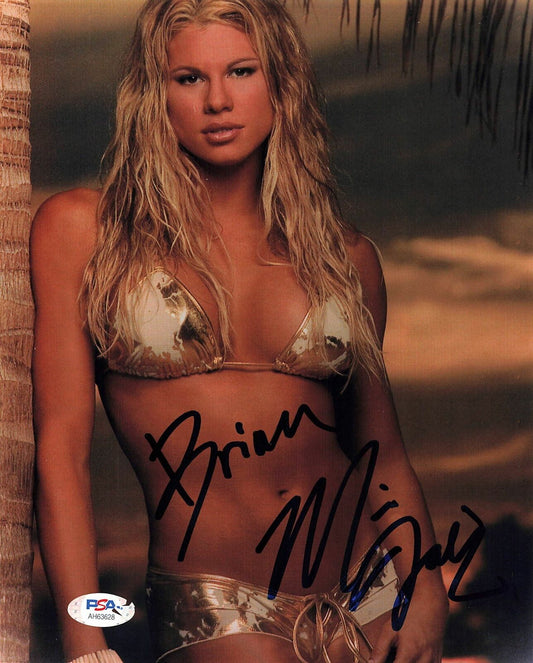 Miss Jackie Gayda signed 8x10 photo PSA/DNA COA WWE Autographed Sexy
