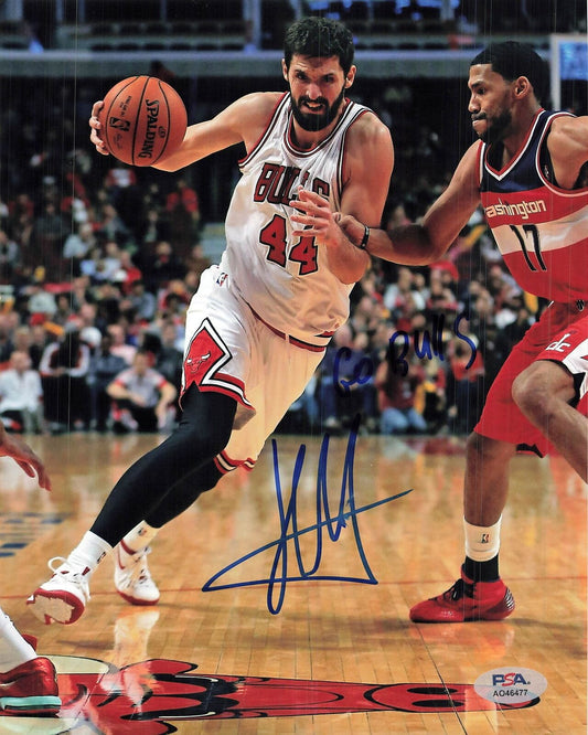 Nikola Mirotic signed 8x10 photo PSA/DNA Chicago Bulls Autographed