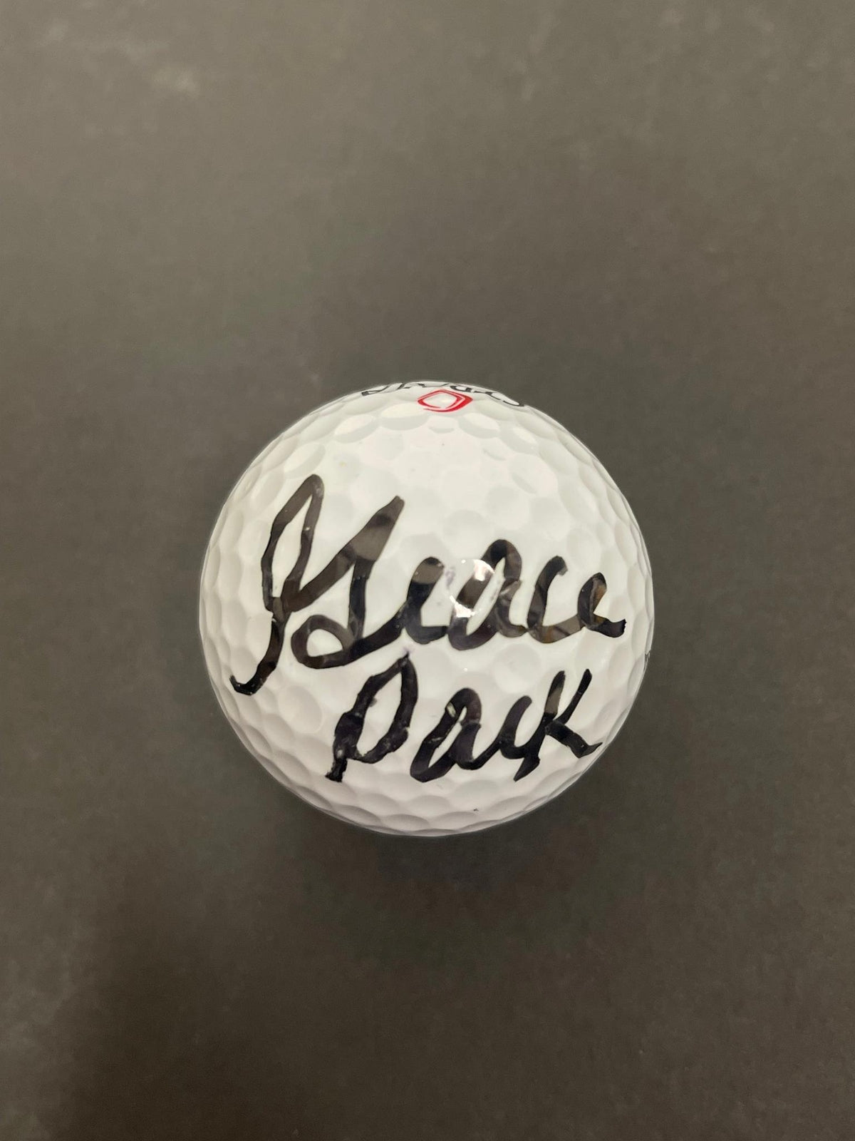 Grace Park Signed Golf Ball PSA/DNA Autographed LPGA