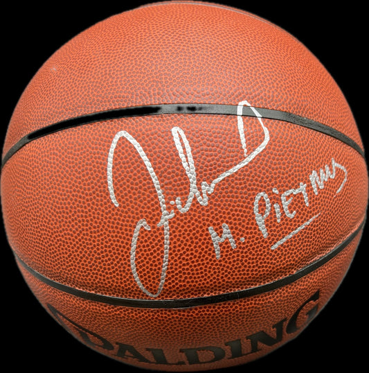 Mickaël Piétrus Signed Basketball PSA Golden State Warriors