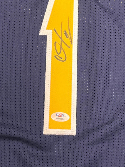 Obi Toppin signed jersey PSA/DNA Indiana Pacers Autographed