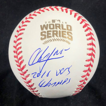 Aroldis Chapman signed 2016 World Series baseball PSA/DNA Chicago Cubs autograph