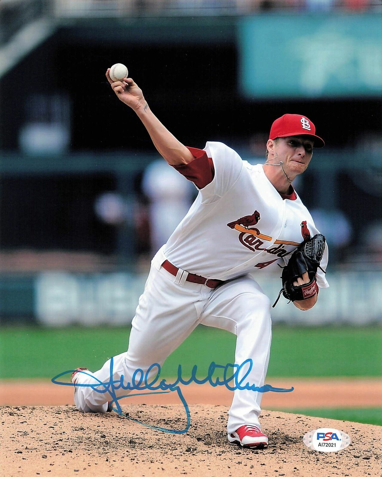 SHELBY MILLER signed 8x10 photo PSA/DNA St. Louis Cardinals Autographed