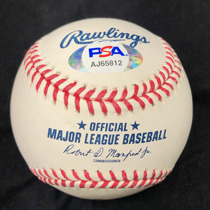 RYAN VILADE signed baseball PSA/DNA Colorado Rockies autographed