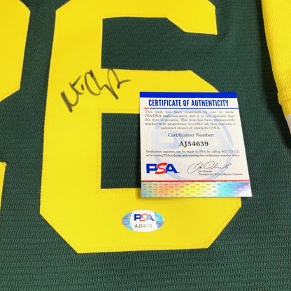 Matt Chapman signed jersey PSA/DNA Oakland Athletics Autographed