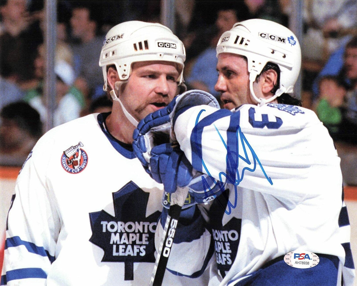 Doug Gilmour signed 8x10 photo PSA/DNA Toronto Maple Leafs Autographed