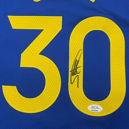 Stephen Curry signed jersey PSA/DNA Golden State Warriors Autographed