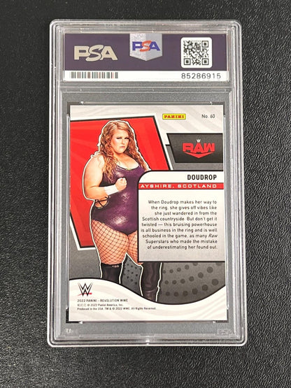 2022 Panini Revolution WWE #60 Doudrop Signed Card AUTO PSA/DNA Slabbed WWE