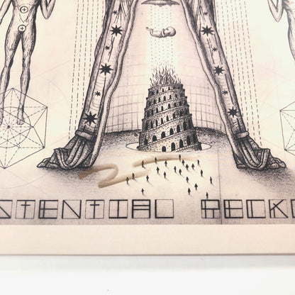 Maynard James Keenan Mat Mitchell & Carina Round signed Vinyl PSA/DNA Existentia