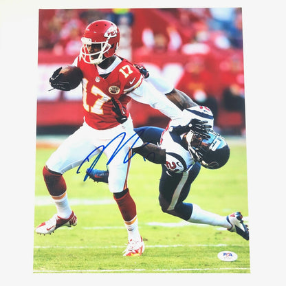 DONNIE AVERY signed 11x14 photo PSA/DNA Kansas City Chiefs Autographed