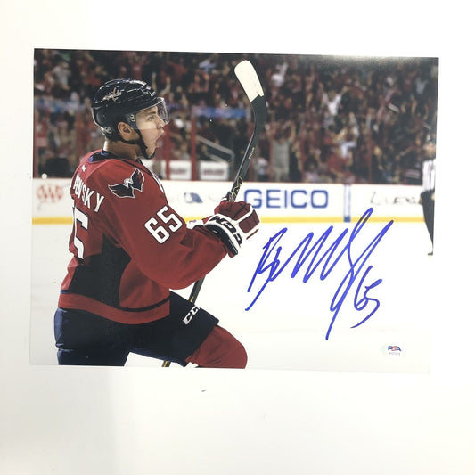 Andre Burakovsky signed 11x14 photo PSA/DNA Washington Capitals Autographed