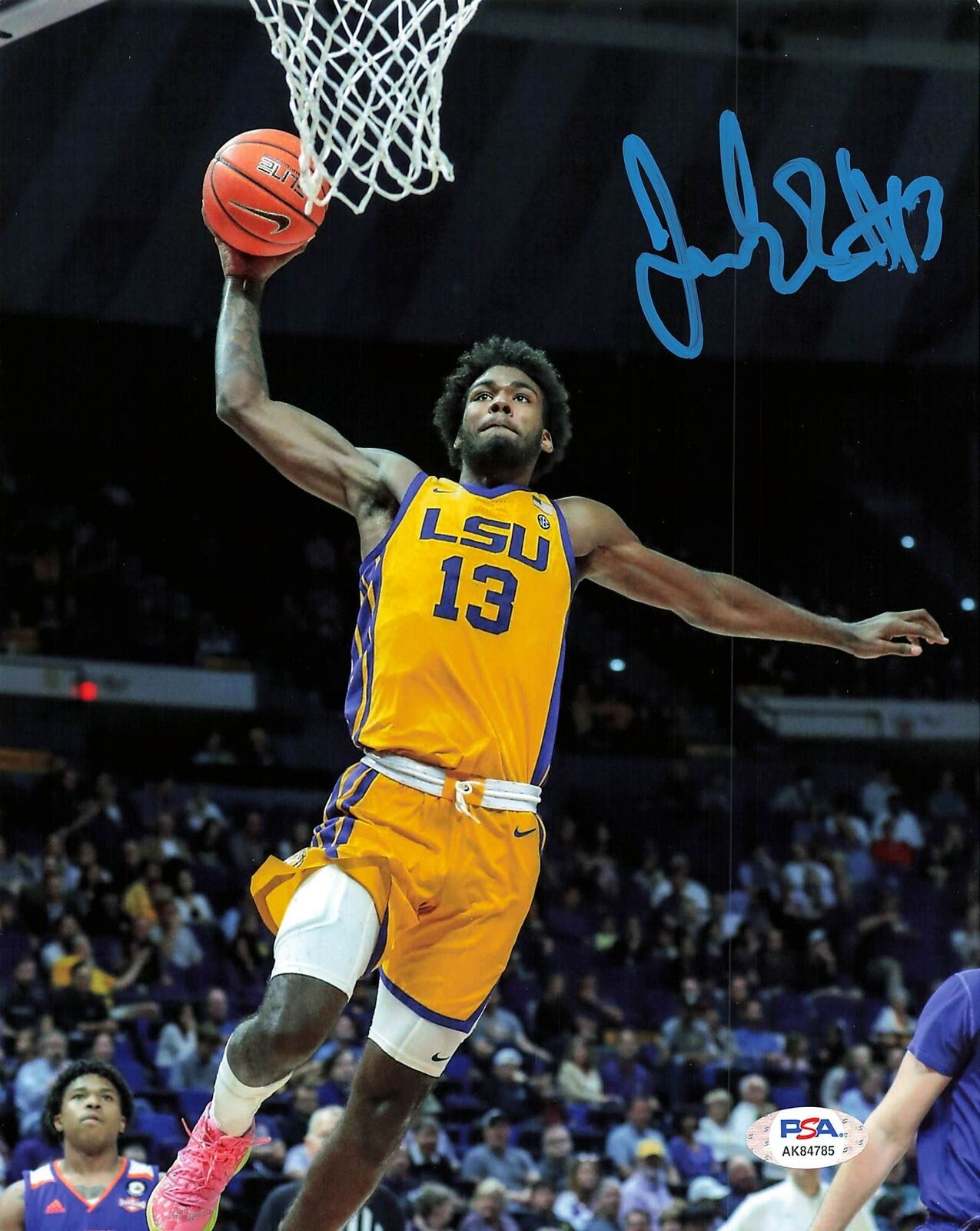 TARI EASON signed 8x10 photo PSA/DNA LSU Autographed