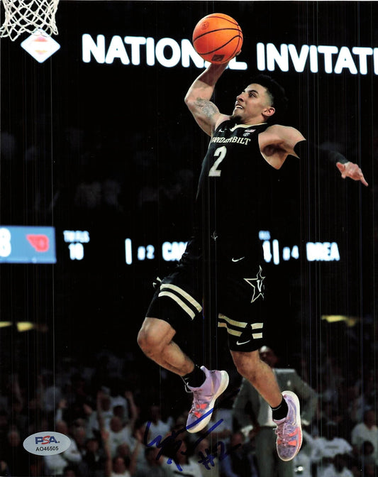 SCOTTIE PIPPEN JR. Signed 8x10 photo PSA/DNA Vanderbilt Autographed