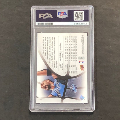 2008-09 NBA SP #71 Carlos Boozer Signed Card AUTO PSA/DNA Slabbed Jazz