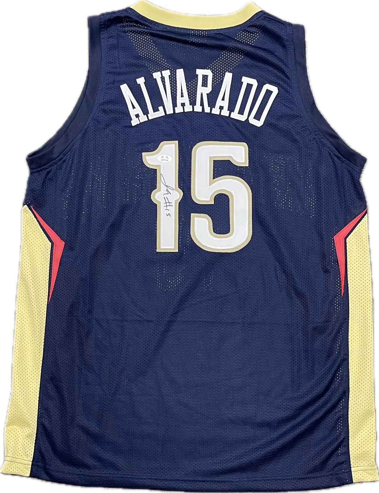 Jose Alvarado Signed Jersey PSA/DNA New Orleans Pelicans Autographed