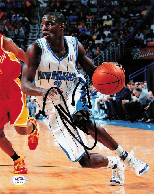 Darren Collison signed 8x10 photo PSA/DNA New Orleans Hornets Autographed