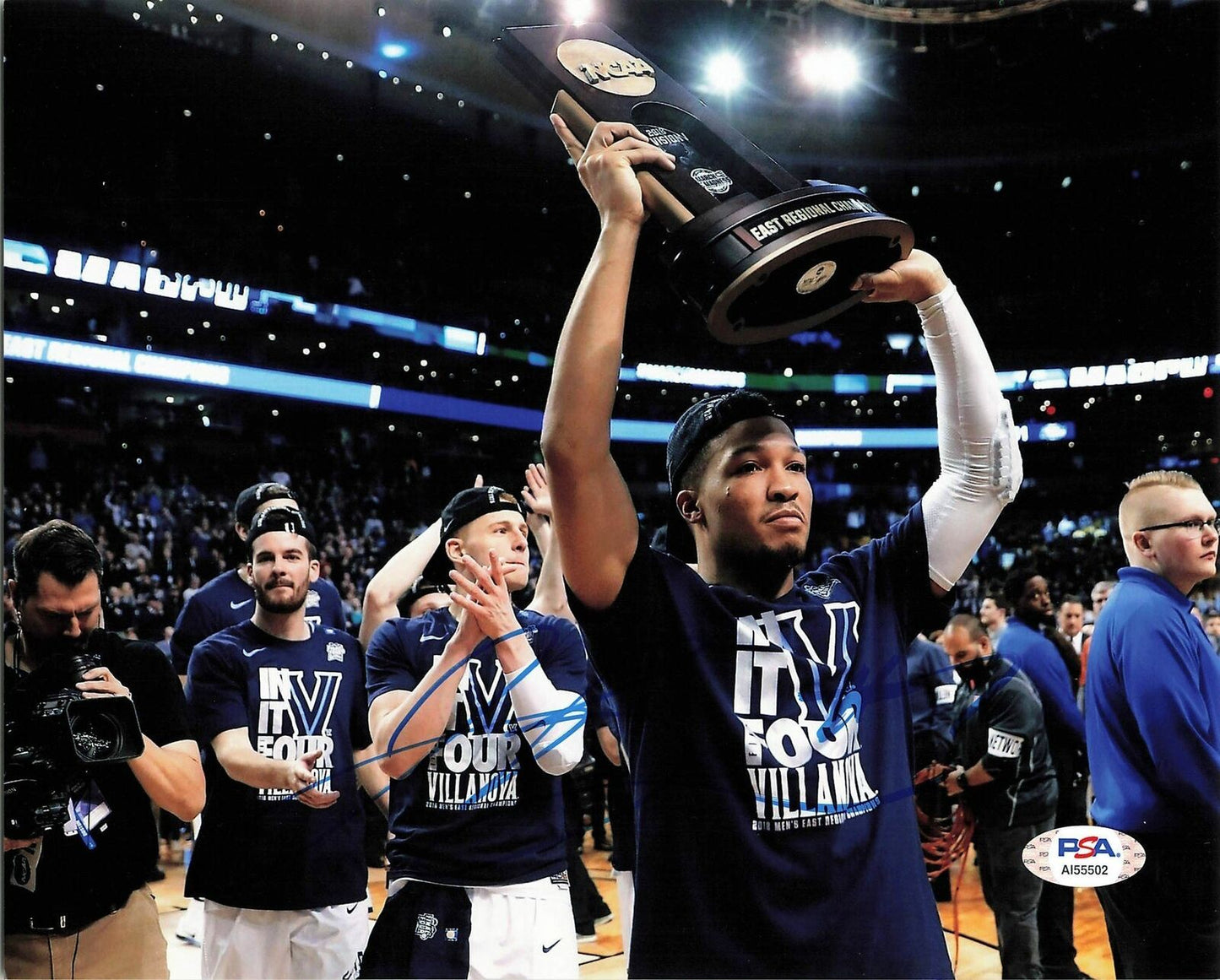 Jalen Brunson signed 8x10 photo PSA/DNA Dallas Villanova