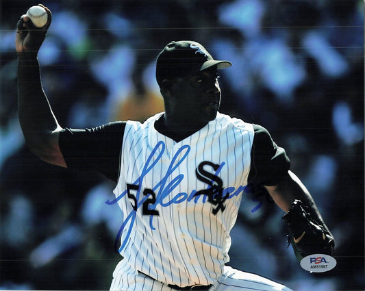 Jose Contreras signed 8x10 photo Chicago White Sox PSA/DNA Autographed