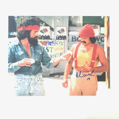 Cheech Marin & Tommy Chong Signed 11x14 Photo PSA/DNA autographed