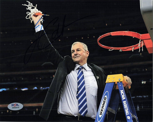 Jim Calhoun signed 8x10 photo PSA/DNA UConn Autographed