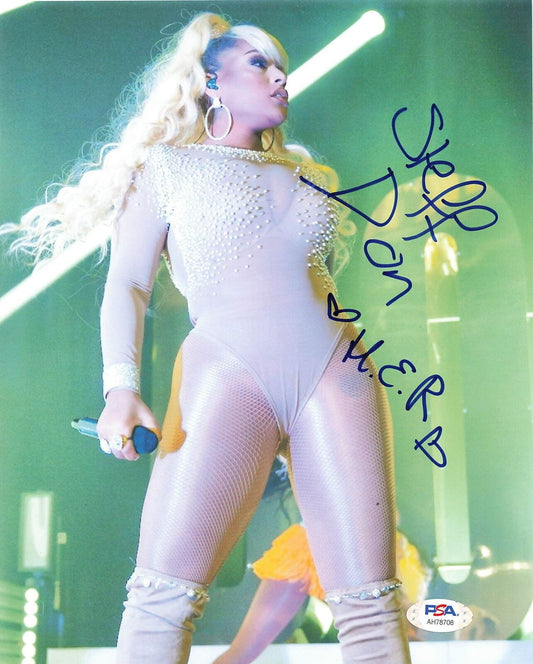 Stefflon Don signed 8x10 photo PSA/DNA Autographed Rapper