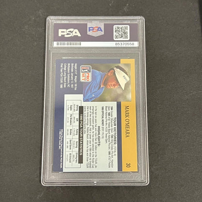 1990 PGA Tour Pro Set #30 Mark O'Meara Signed Card PSA/DNA Autographed Slabbed G