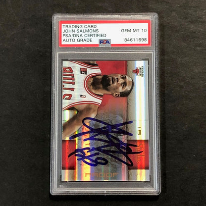 2013-14 Panini Prestige #98 Nikola Pekovic Signed Card AUTO PSA Slabbed Timberwo