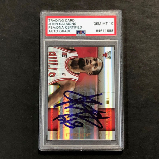 2013-14 Panini Prestige #98 Nikola Pekovic Signed Card AUTO PSA Slabbed Timberwo