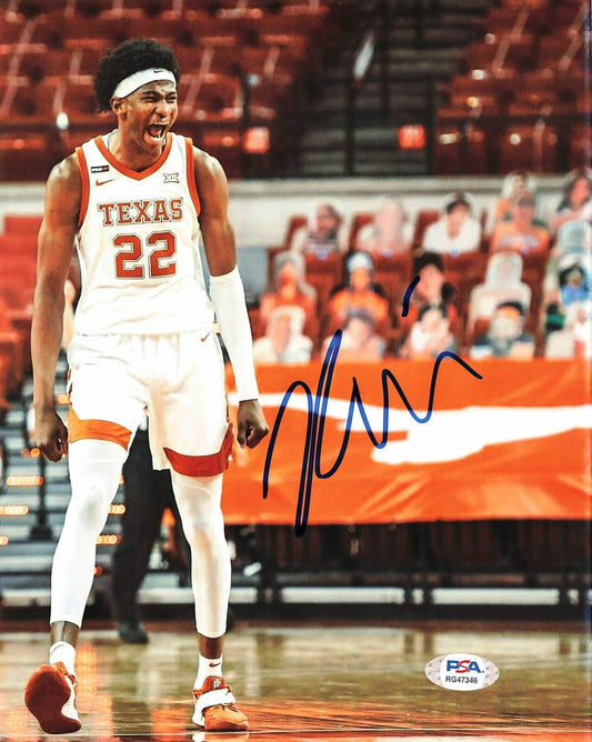 KAI JONES signed 8x10 photo PSA/DNA Texas Longhorns Autographed