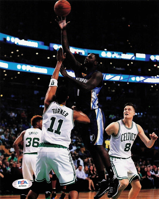 Lance Stephenson signed 8x10 photo PSA/DNA Memphis Grizzlies Autographed