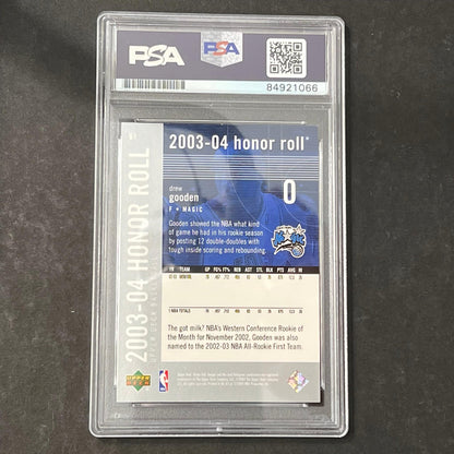 2003-04 Upper Deck Honor Roll #61 Drew Gooden Signed Card AUTO PSA/DNA Slabbed M