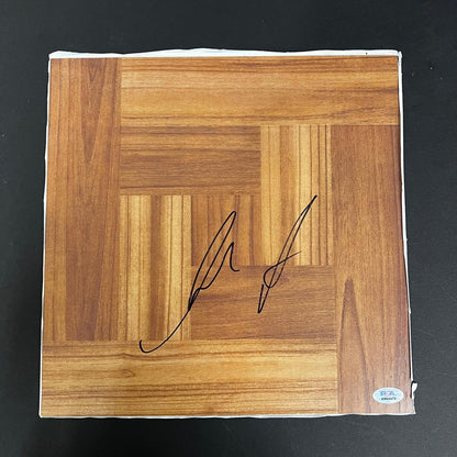 Isaiah Stewart Signed Floorboard PSA/DNA Autographed Pistons