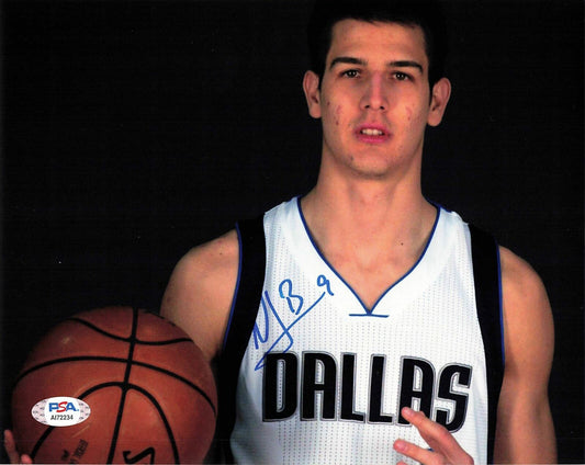 NICOLAS BRUSSINO signed 8x10 photo PSA/DNA Dallas Mavericks Autographed