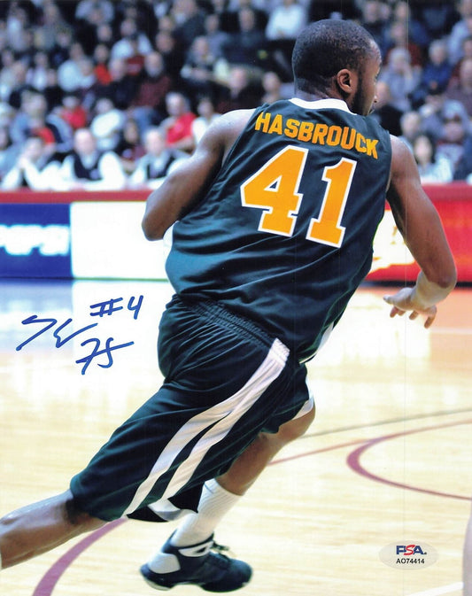 Kenny Hasbrouck signed 8x10 photo PSA/DNA Boston Celtics Autographed