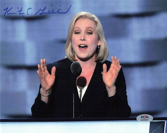 Kristen Gillibrand signed 8x10 photo PSA/DNA Autographed