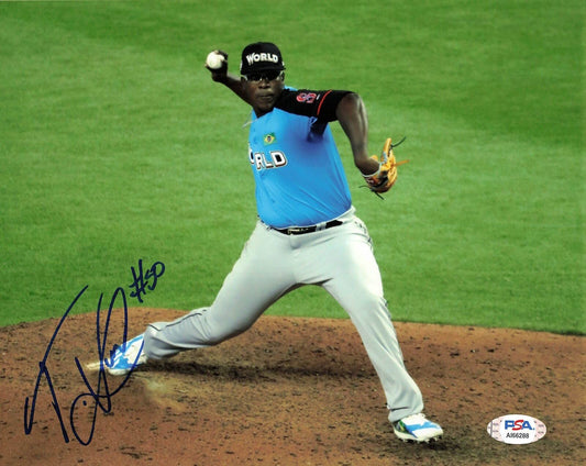 Thyago Vieira signed 8x10 photo Seattle Mariners PSA/DNA Autographed