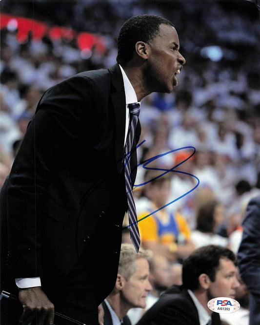 Jarron Collins signed 8x10 photo PSA/DNA Golden State Warriors Autographed