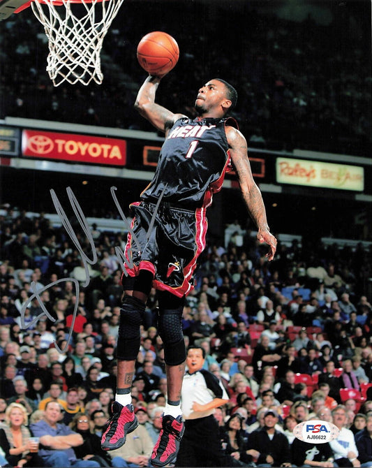 DORELL WRIGHT signed 8x10 photo PSA/DNA Miami Heat Autographed