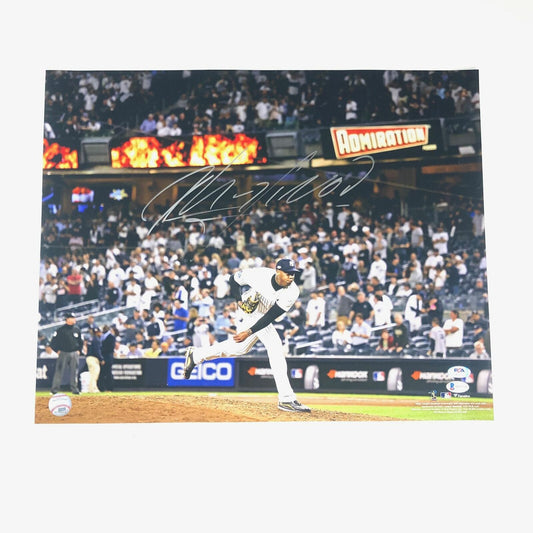 Aroldis Chapman signed 16x20 photo PSA/DNA New York Yankees Autographed