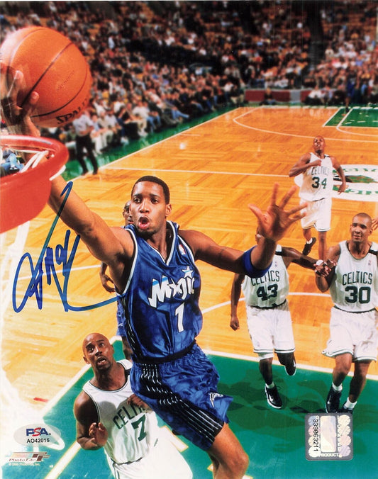 Tracy McGrady signed 8x10 photo PSA/DNA Orlando Magic Autographed