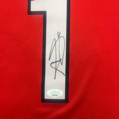 Anfernee Simons Signed Jersey JSA Portland Trail Blazers Autographed