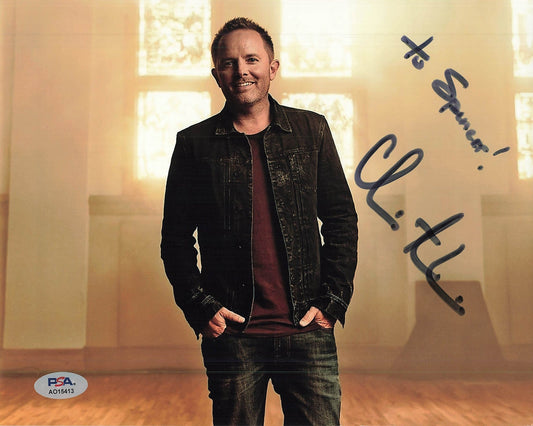 Chris Tomlin signed 8x10 photo PSA/DNA Autographed Musician