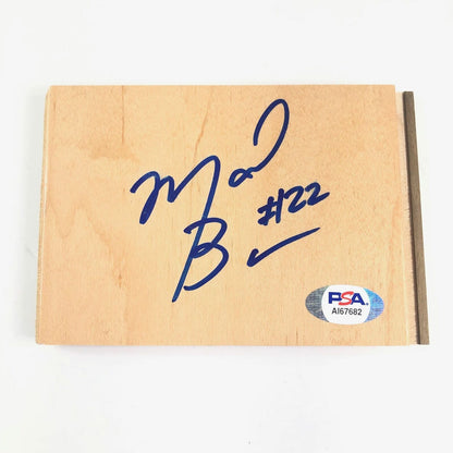 Markel Brown Signed Floorboard PSA/DNA Autographed