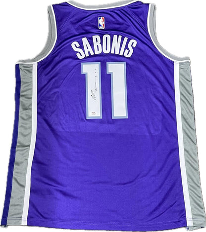 Domantas Sabonis signed jersey PSA/DNA Sacramento Kings Autographed